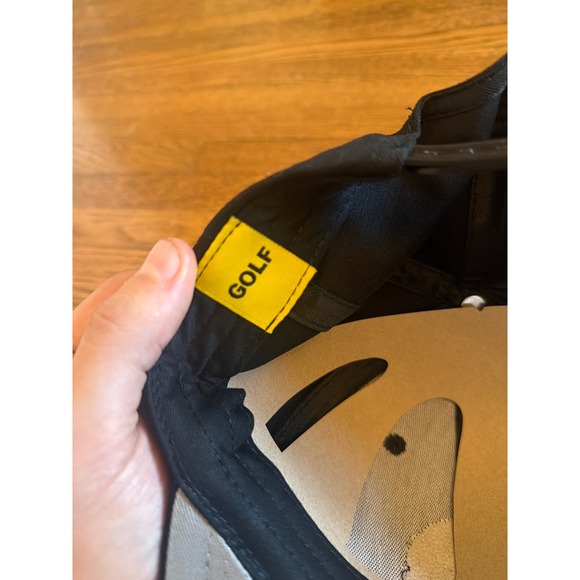 GOLF The Great Wang Snapback Hat Black Adjustable Flat Brim - Picture 6 of 6